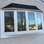 Previous Completed Job - 4-lite Bow Window Install