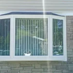 Previous Completed Job - Bay Window Installed With A Roof